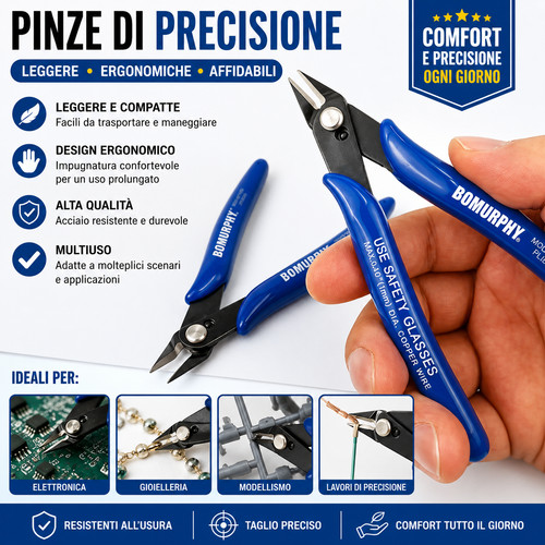 Pinza tronchesina precisione - tronchesina,
