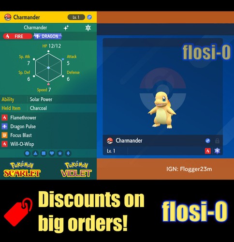 6iv charmander lucido - 6iv,