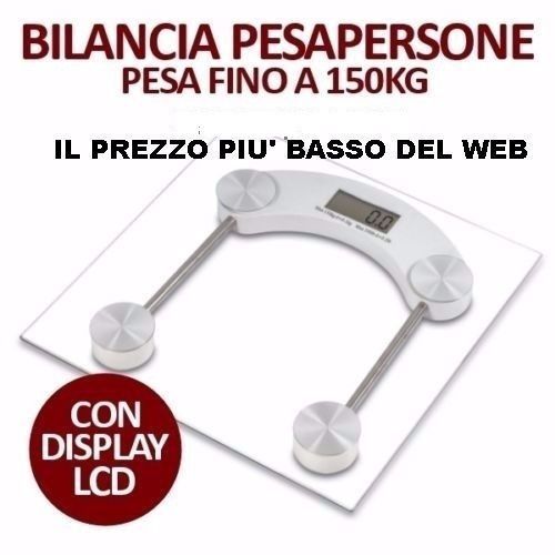Bilancia pesa persone digitale