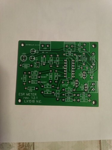 Pcb misuratore esr - pcb,