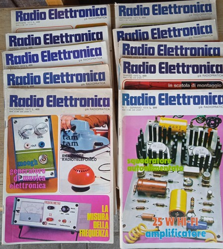 Lotto riviste radio - lotto,